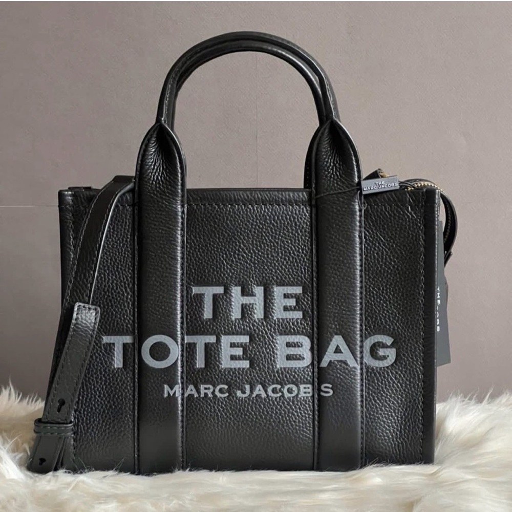 🌟3 X Host Pick🌟Marc Jacobs The Leather Small Tote Bag - Picture 11 of 14